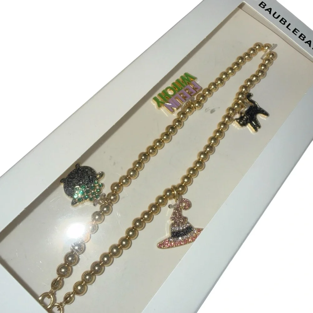 BaubleBar Multicolor Phone Charm Wristlet